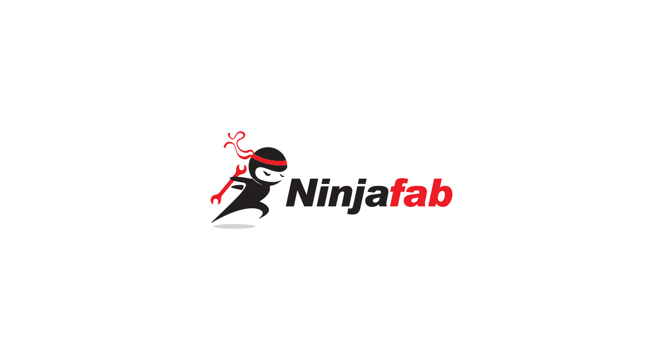 Ninjafab logo design — Logo Design