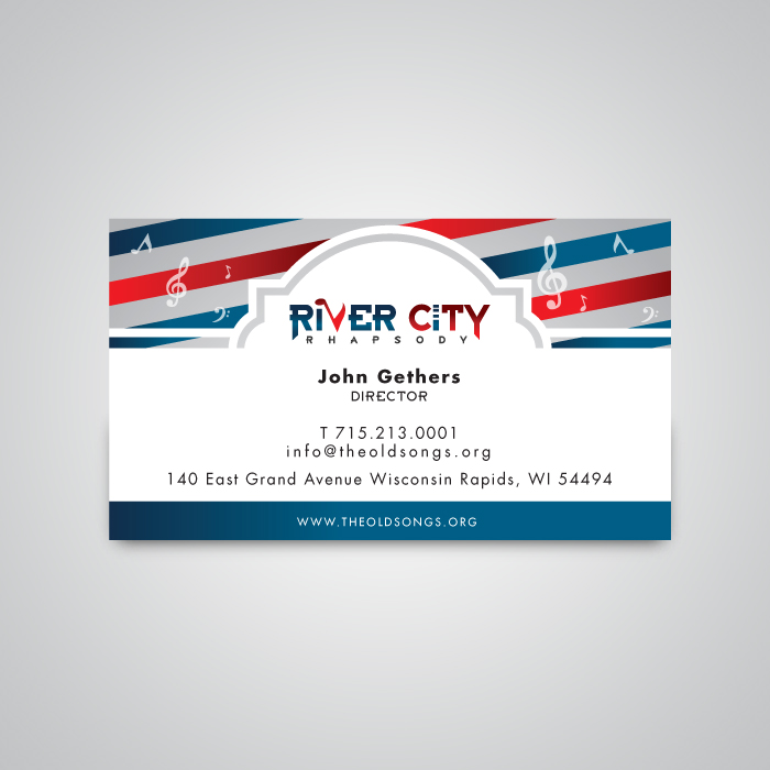 River City Rhapsody logo design — Stationery