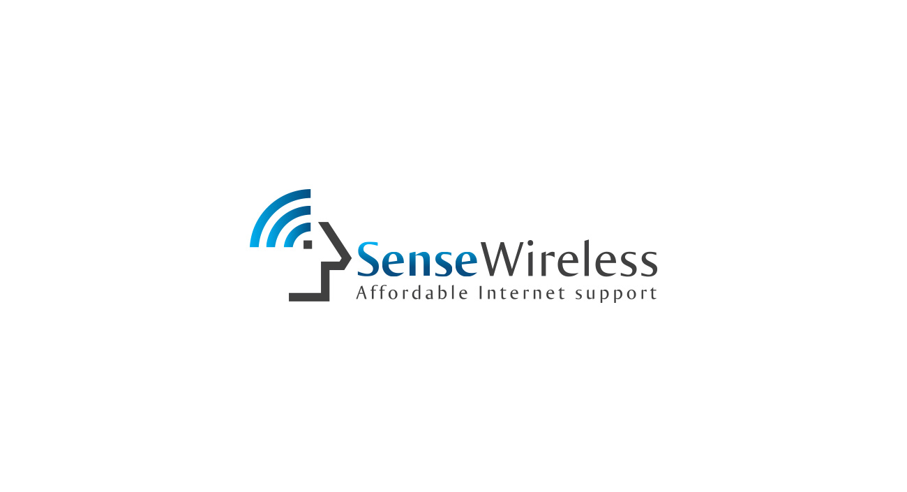 Sense Wireless logo design — Logo Design