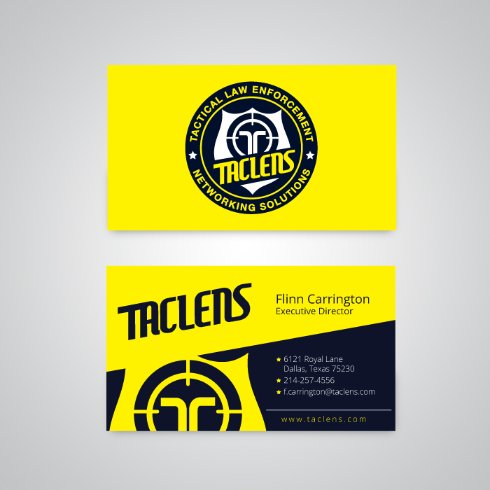 Taclens logo design — Stationery