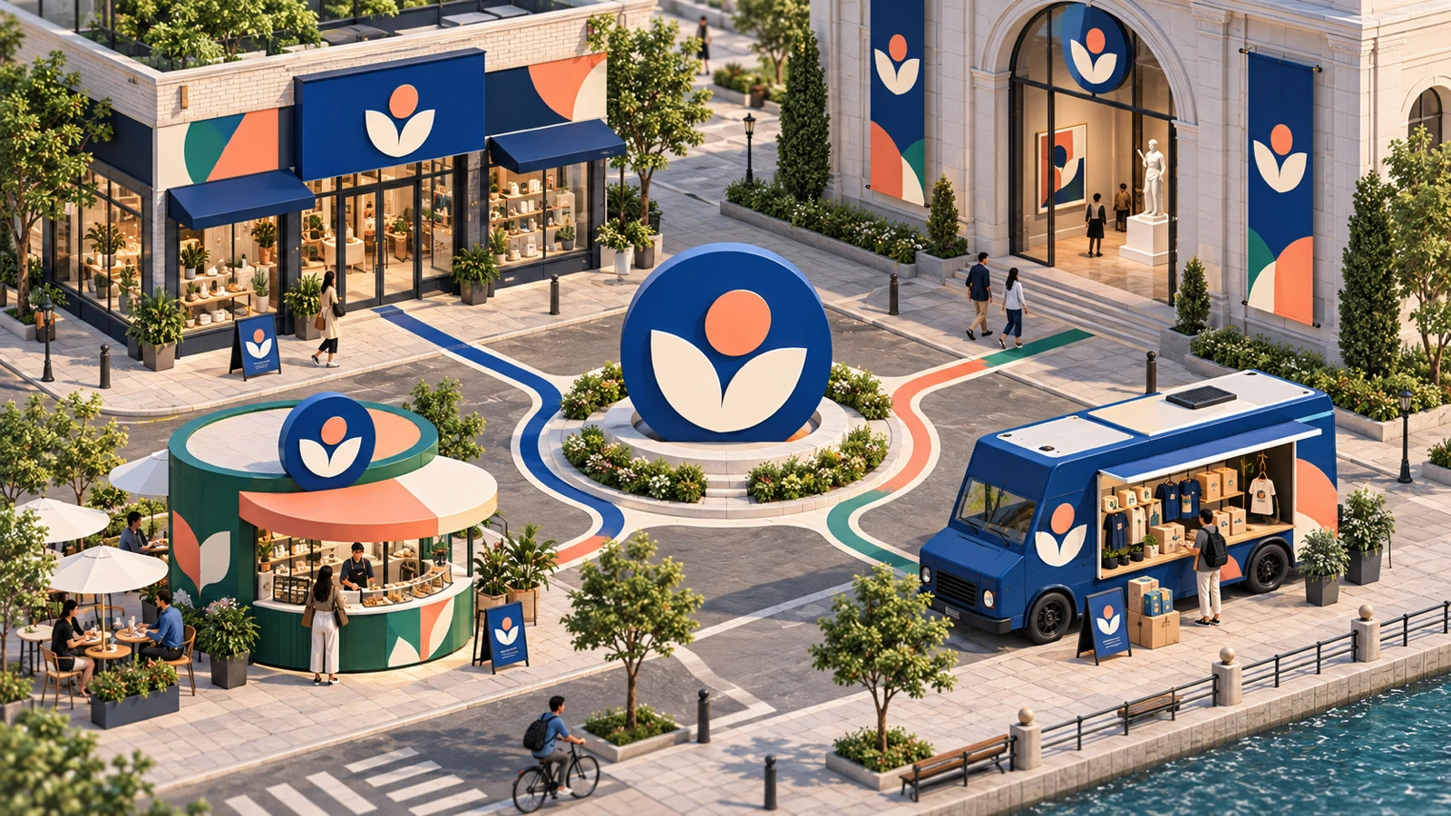 Multi-Location Brand Identity
