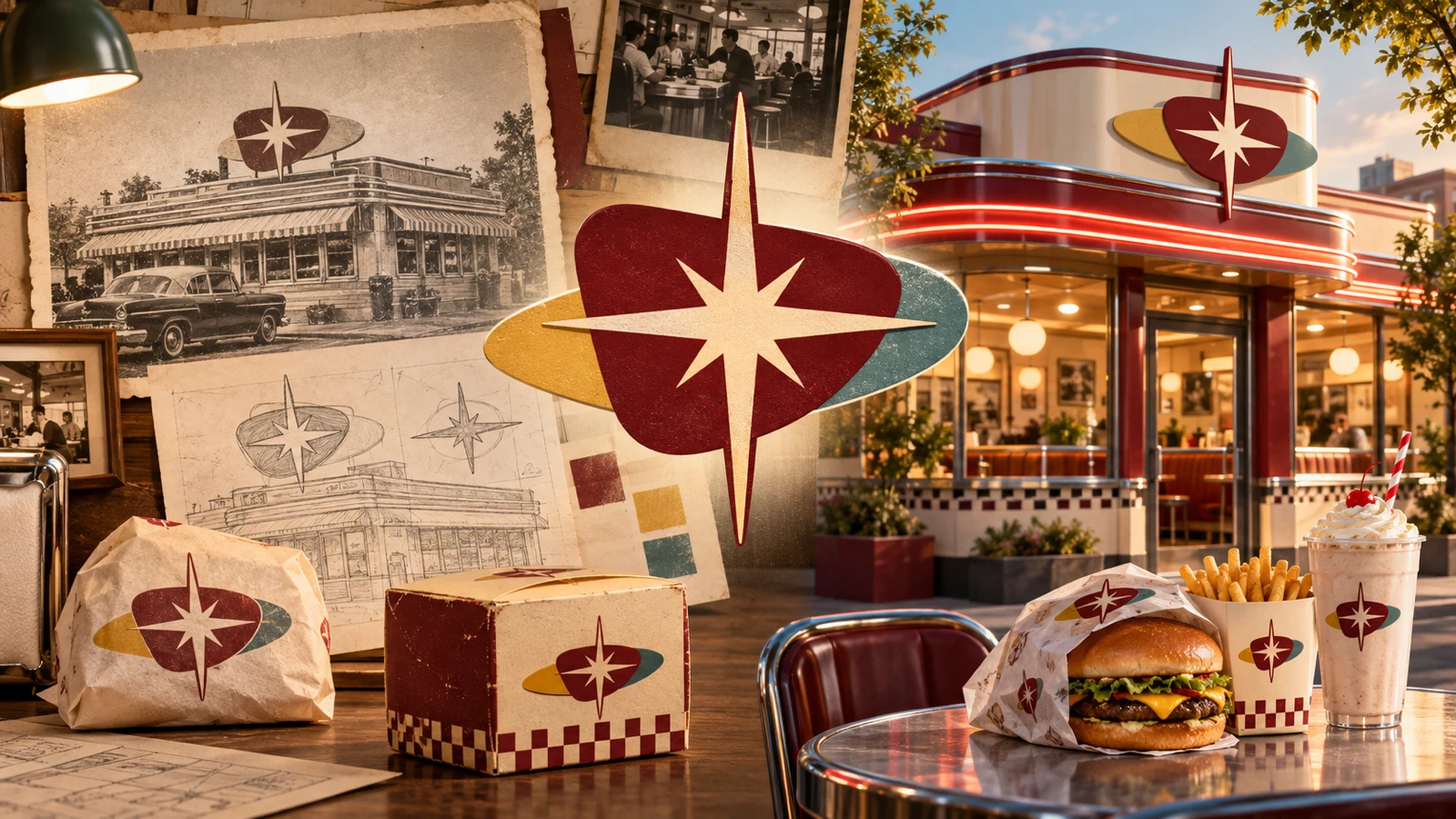 Retro and Nostalgia Rebrands
