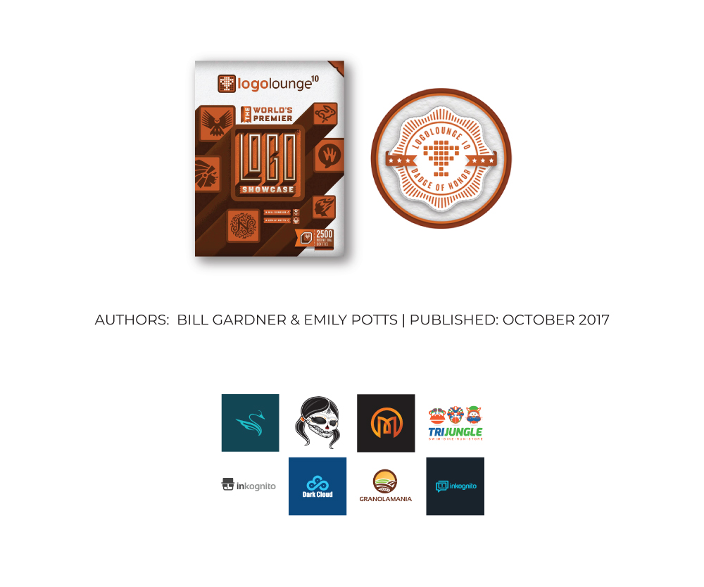 LogoDesignCreation logos selected for LogoLounge Book 10 by international panel of judges